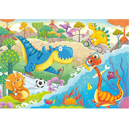 Ravensburger My Dino Friends Puzzle (2x12 pieces)