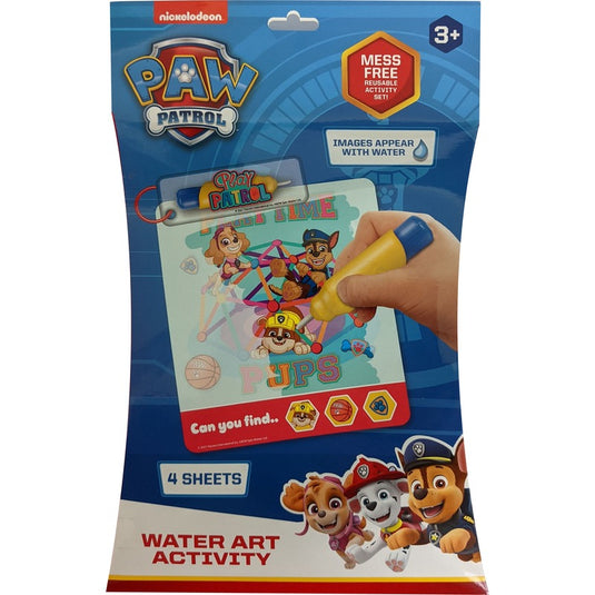 Paw Patrol Water Art