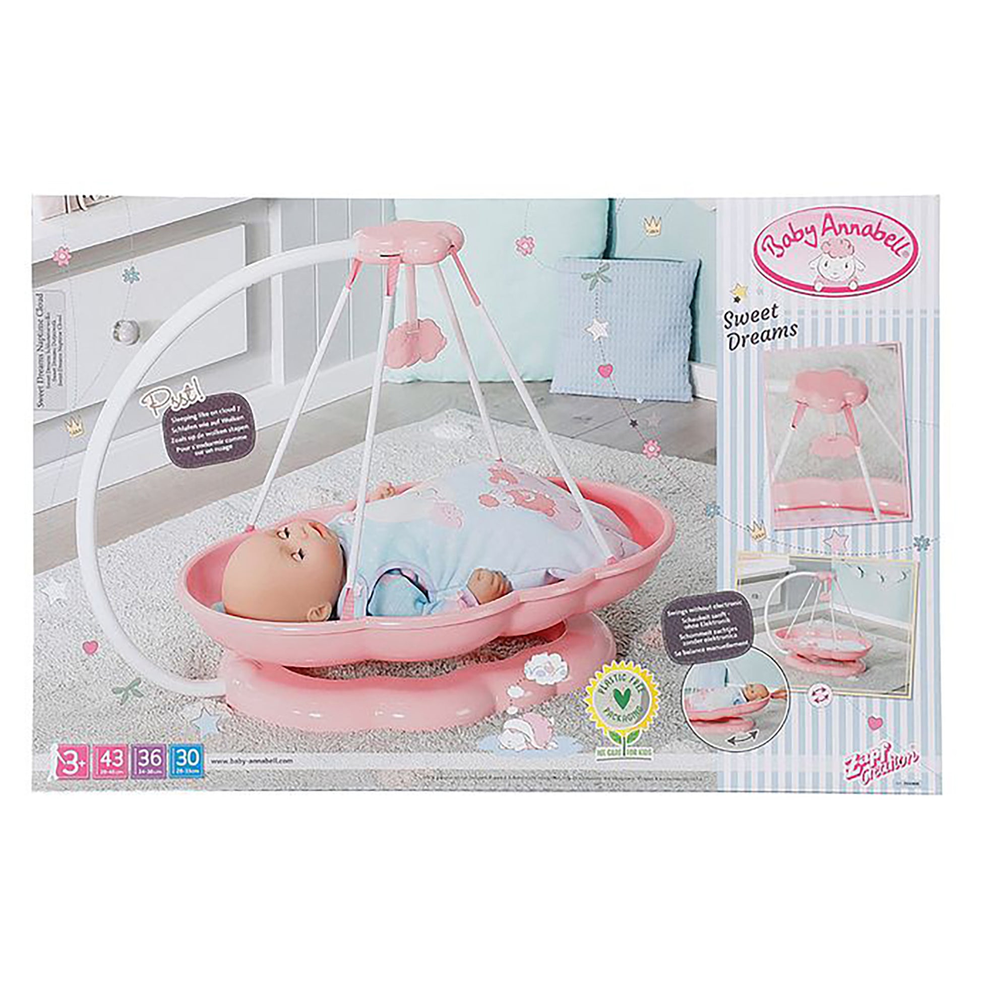 Baby Annabell Sweet Dreams Naptime Cloud