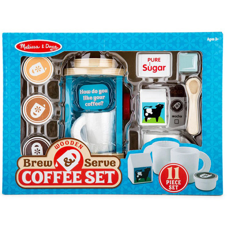 Melissa & Doug Brew & Serve Coffee Set