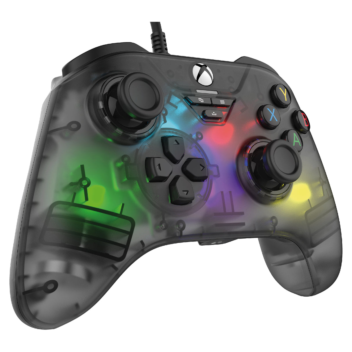 Snakebyte Gamepad Rgb X™ Smoke Grey