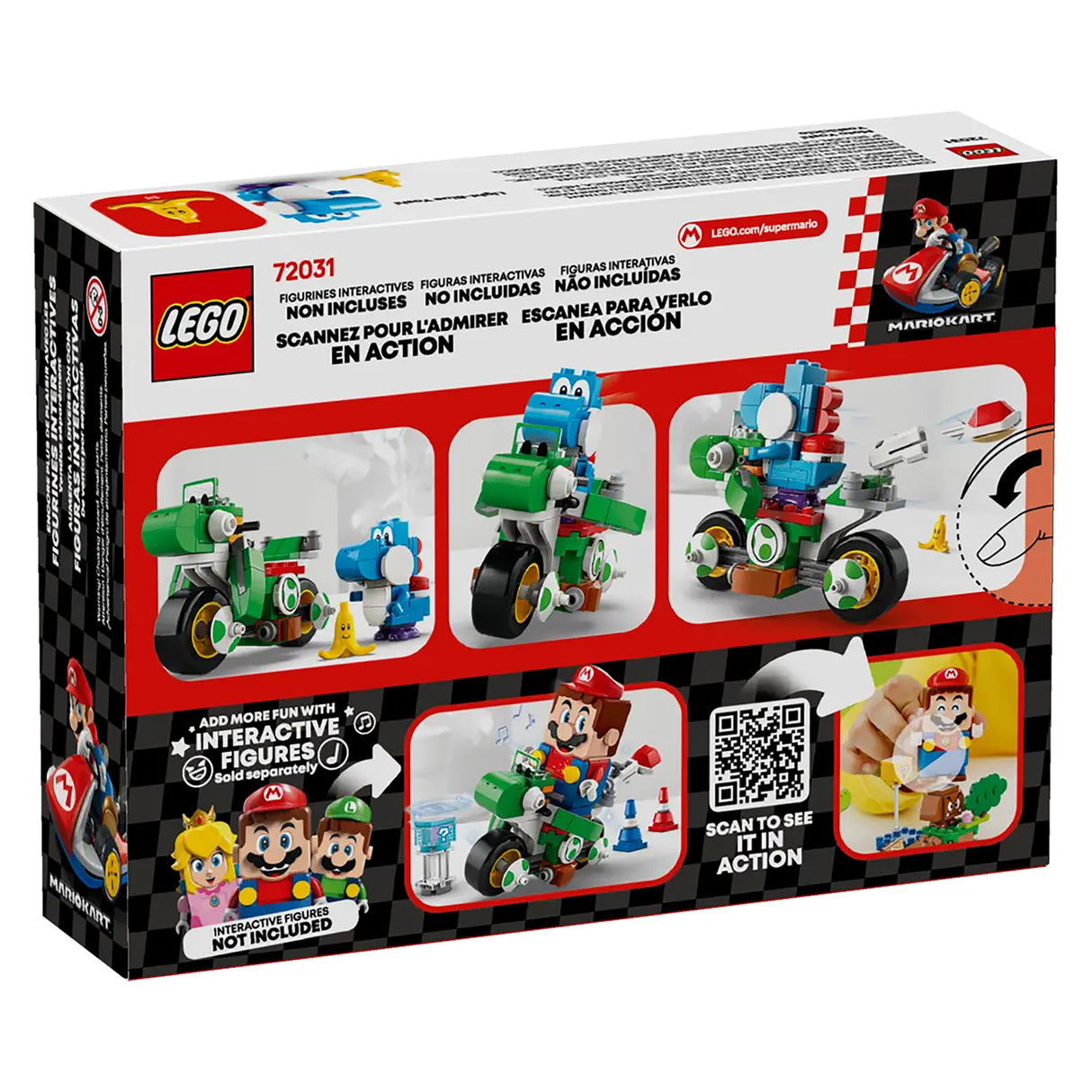 LEGO Super Mario Kart Yoshi Bike 72031