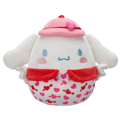 Squishmallows 8" Hello Kitty Valentines Day Cinnamoroll Plush