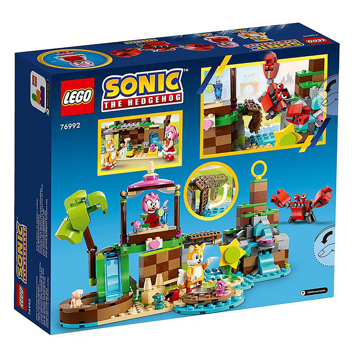LEGO Sonic the Hedgehog Amy's Animal Rescue Island 76992 (388 pieces)