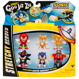 Heroes of Goo Jit Zu S4 Minis Sonic The Hedgehog 6 Pack