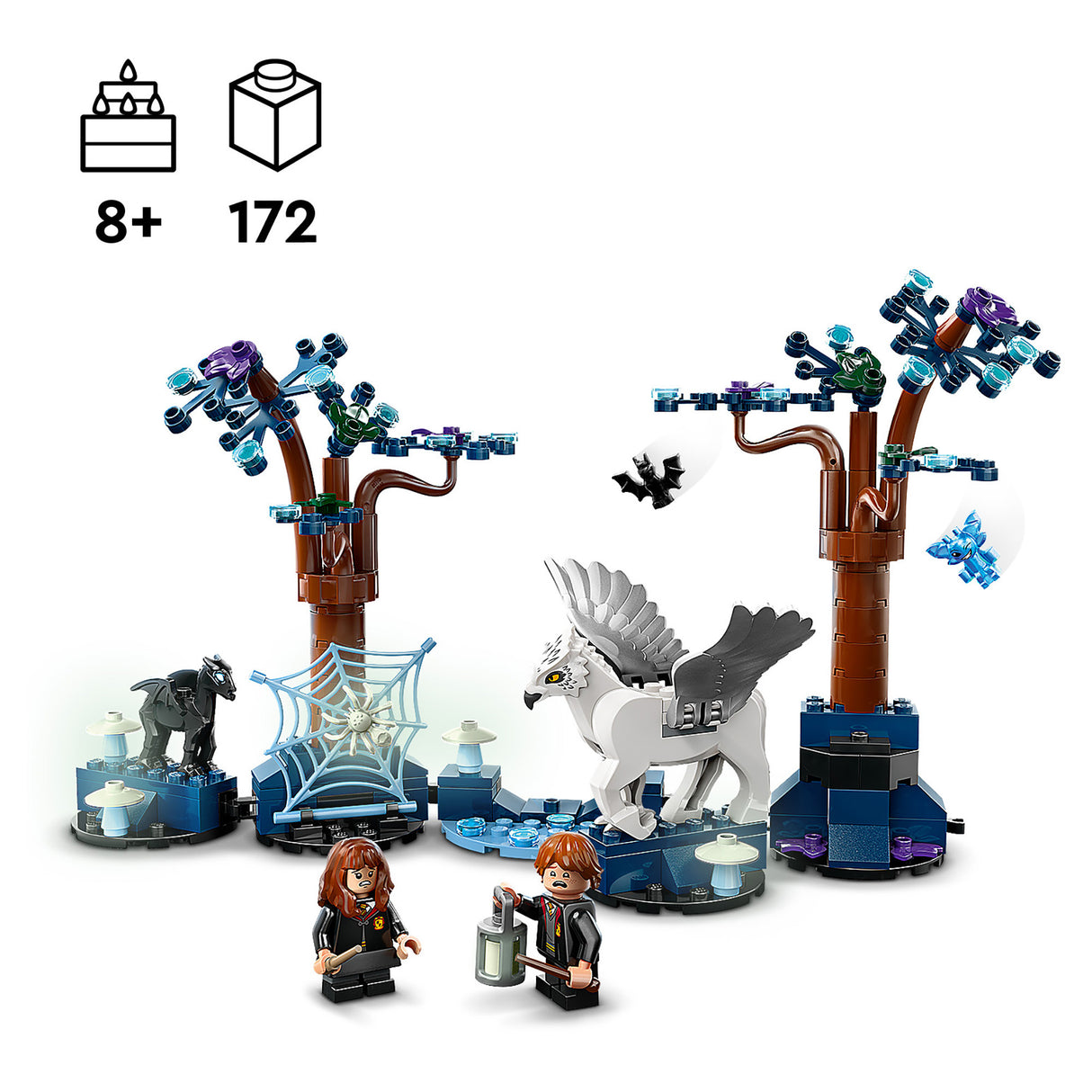 LEGO Harry Potter Forbidden Forest Magical Creatures 76432, (172-Pieces)
