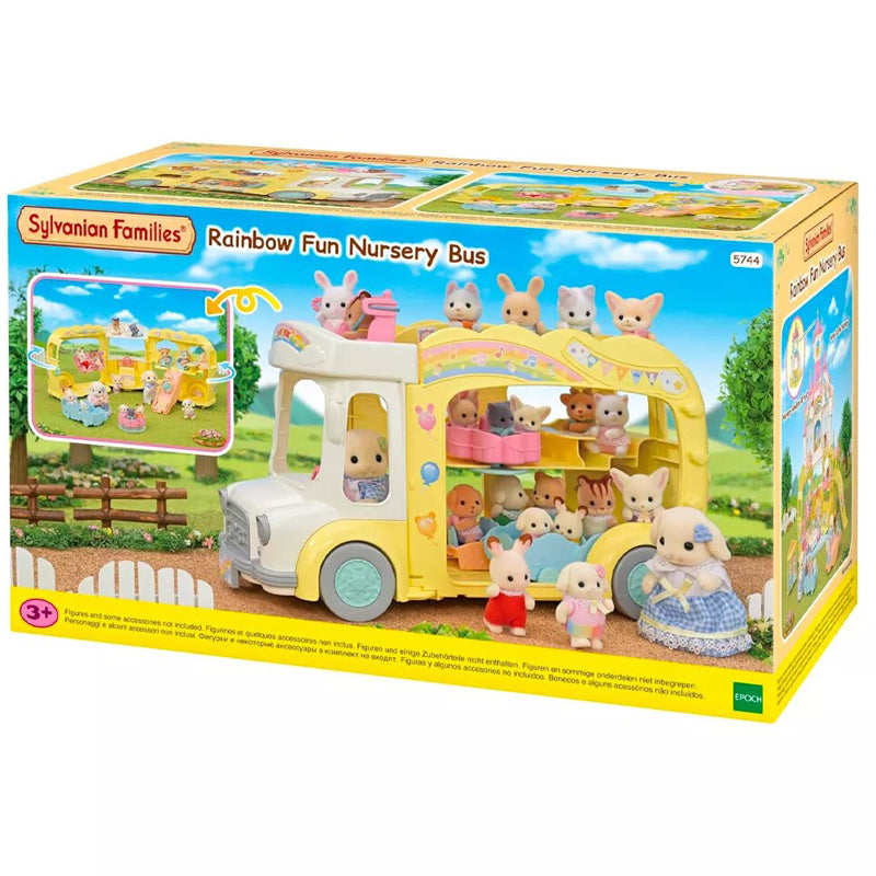 Sylvanian Families Rainbow Fun Nursery Bus