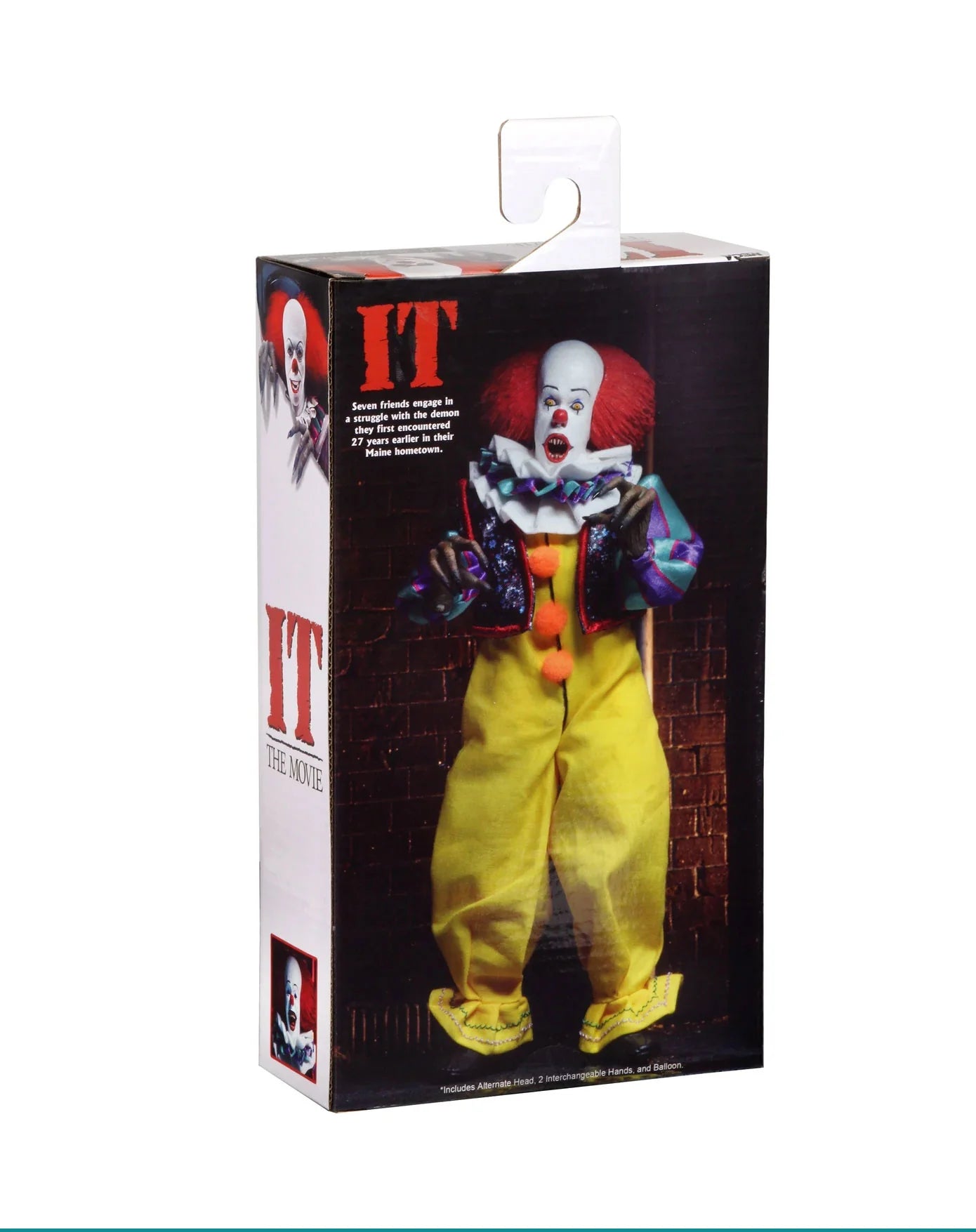 IT 1990 Movie Pennywise 8" Clothed Action Figure