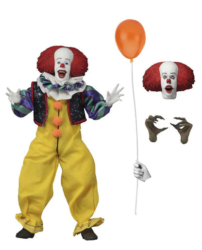 IT 1990 Movie Pennywise 8" Clothed Action Figure
