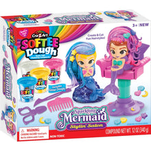 CRA-Z-ART Softee Dough Sparkling Mermaid Stylin’ Salon