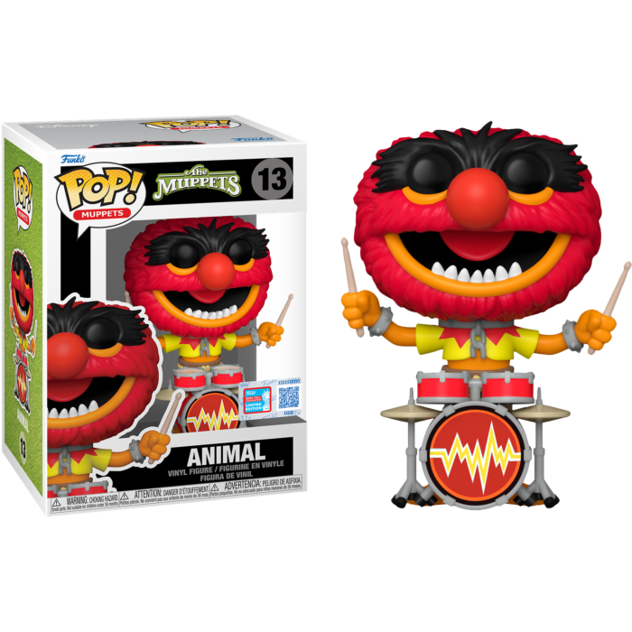 Funko Muppets Animal on Drums NY24 Pop! Vinyl #13