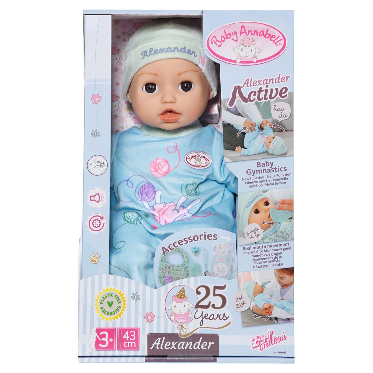 Baby Annabell Active Alexander 43cm