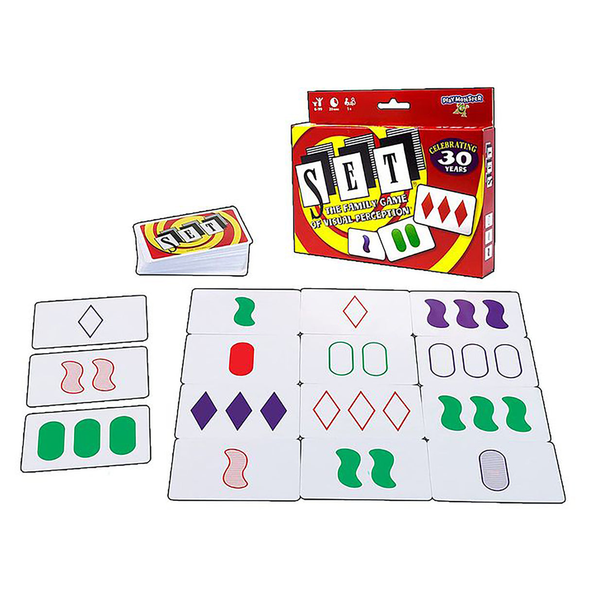 Play Monster SET - The Family Game of Visual Perception