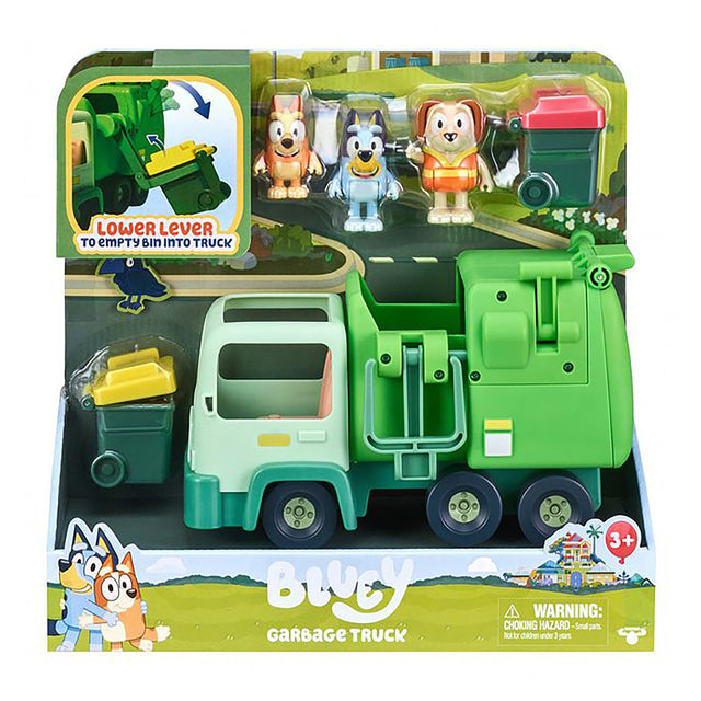 Bluey Garbage Truck Playset