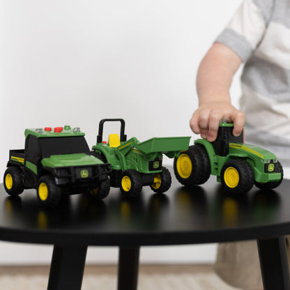 John Deere Lights & Sound Mini Tractors 3-pack