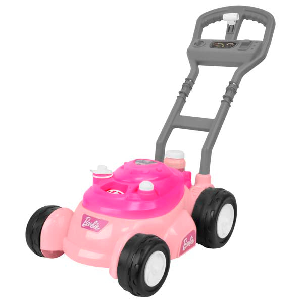 Barbie BUBBLE N GO MOWER  Pink / Blue with 4oz bottle