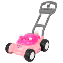Barbie BUBBLE N GO MOWER  Pink / Blue with 4oz bottle