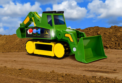 John Deere 2-in-1 Mega Excavator with Lights, Sounds and Motorized Drive