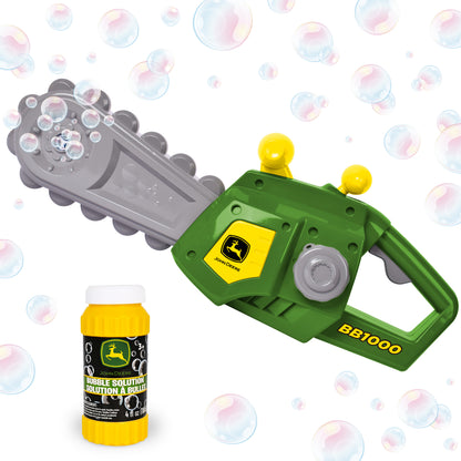 John Deere Motorised Bubble and Fun Chainsaw  