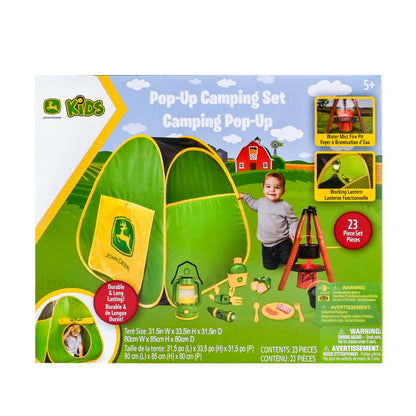 John Deere Pop-Up Camping Set 