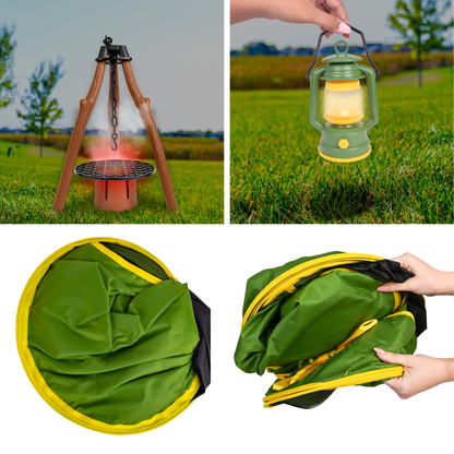John Deere Pop-Up Camping Set 