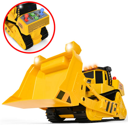 Maxx Action 18" Motorised Lights & Sounds Maxx Power Bulldozer