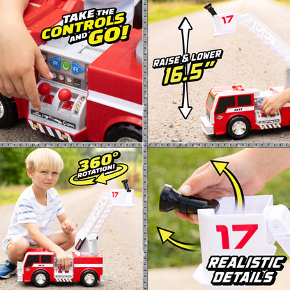 Maxx Action 18" Motorised Lights & Sounds Maxx Power Fire Truck