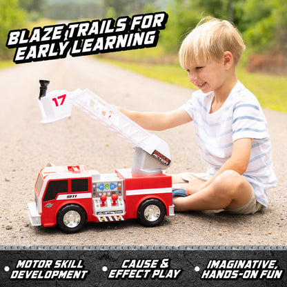 Maxx Action 18" Motorised Lights & Sounds Maxx Power Fire Truck