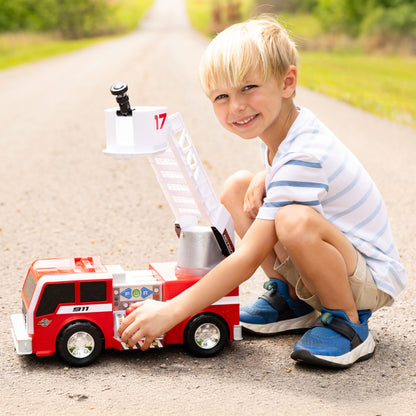 Maxx Action 18" Motorised Lights & Sounds Maxx Power Fire Truck