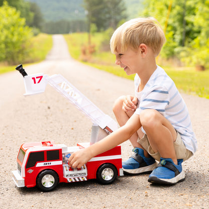 Maxx Action 18" Motorised Lights & Sounds Maxx Power Fire Truck