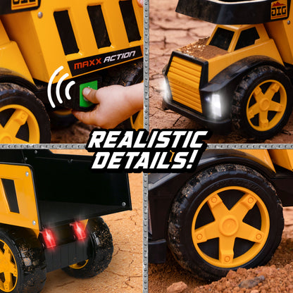Maxx  Metal Motorised Mega Dump Truck