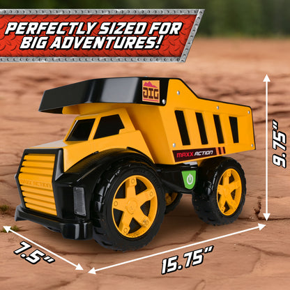 Maxx  Metal Motorised Mega Dump Truck