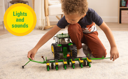 John Deere 1:16 Big Farm 6210R Tractor with Planter