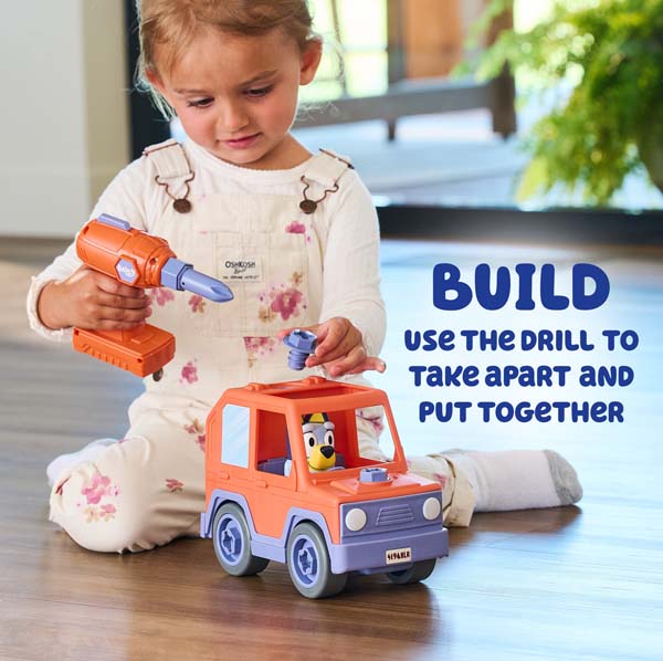 Bluey Build a Buddy Vehicle