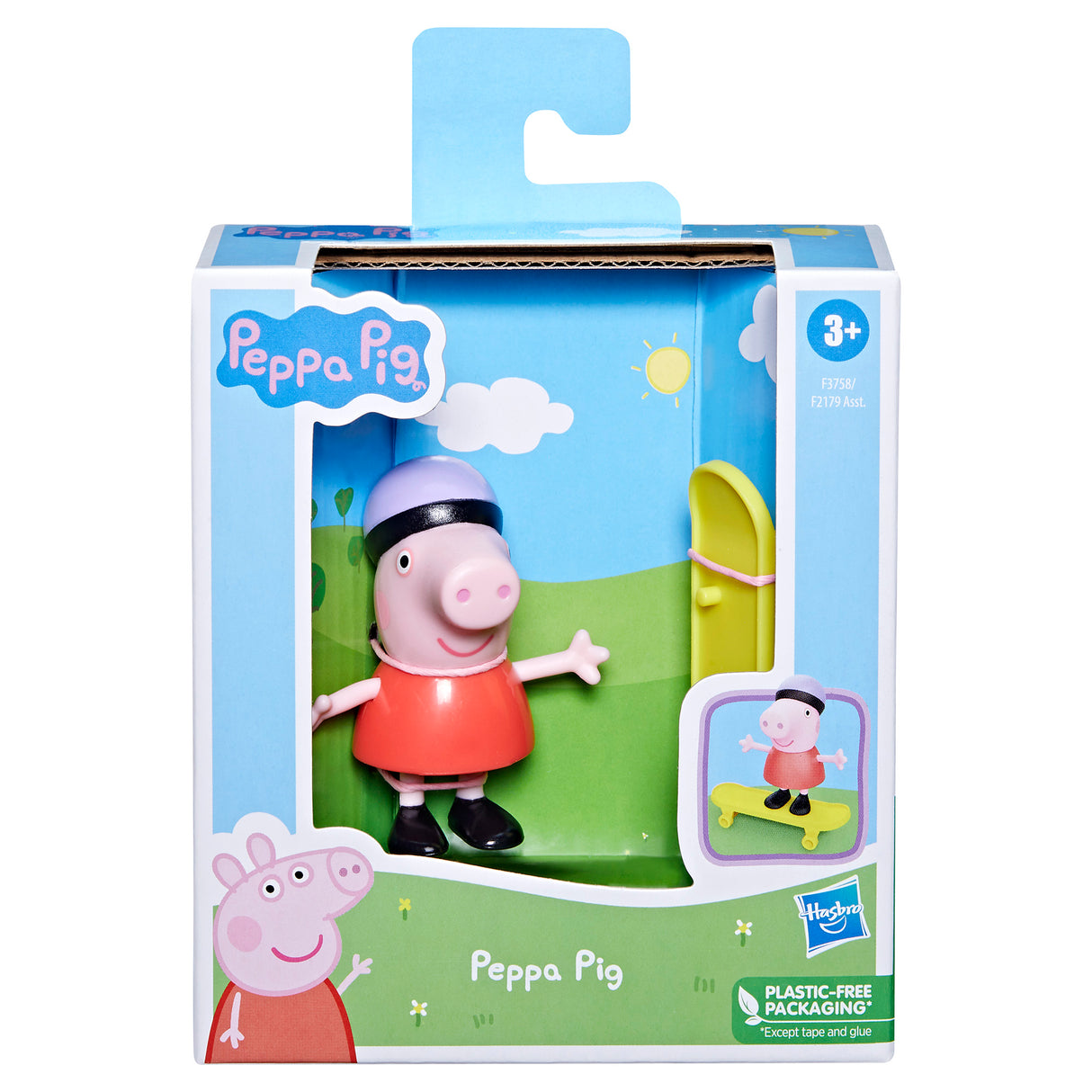 Peppa Pig Fun Friend Figure Peppa Pig Skateboard