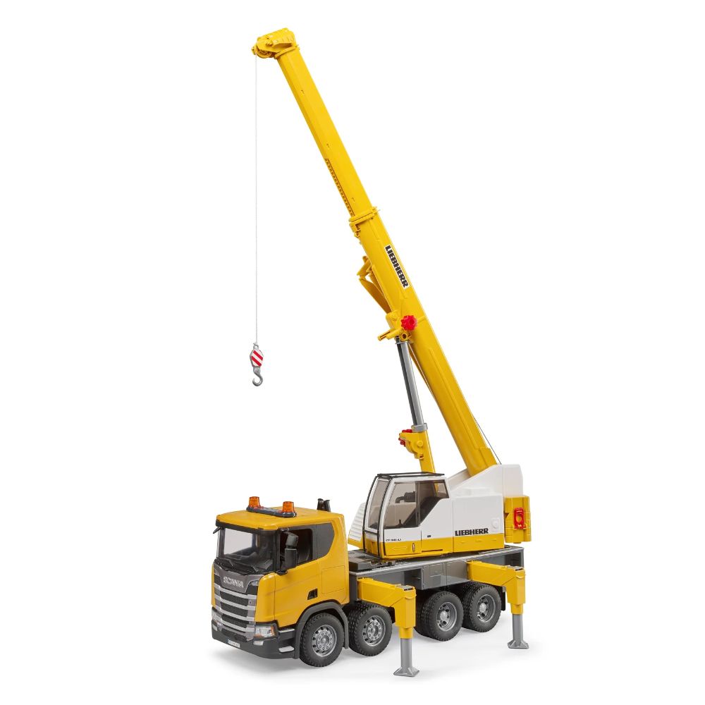 Bruder Scania 1:16 Super 560R Liebherr Crane Truck