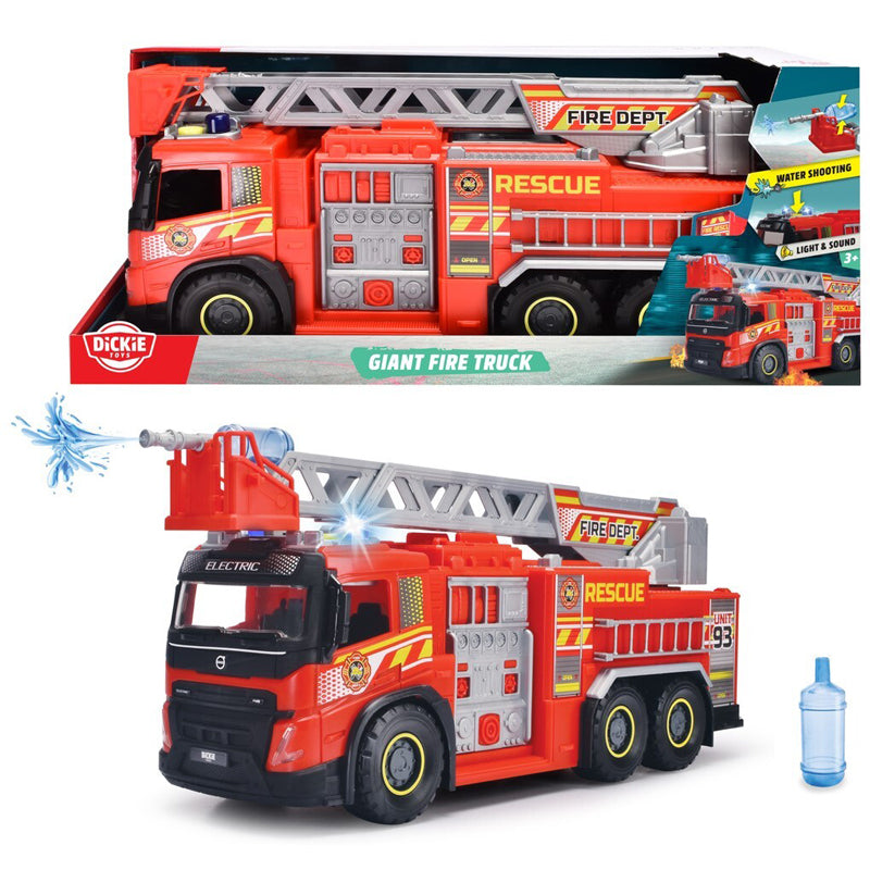 Dickie Toys Volvo Fmx Giant Fire Truck 57Cm | ToysRUs Australia – Toys ...