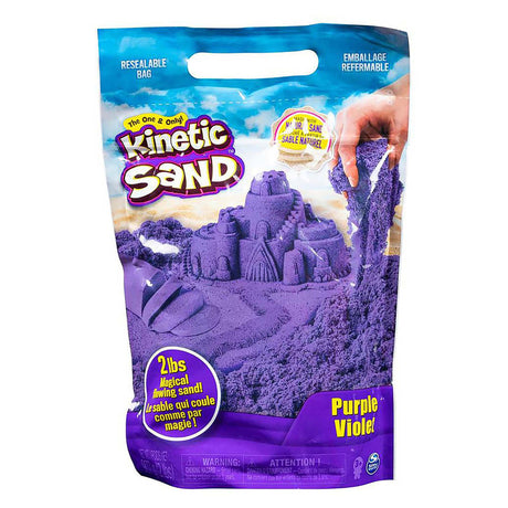 Kinetic Sand Bag - Purple, (900 g)