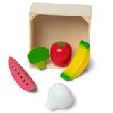 Melissa & Doug Wooden Food Groups Play Set Produce