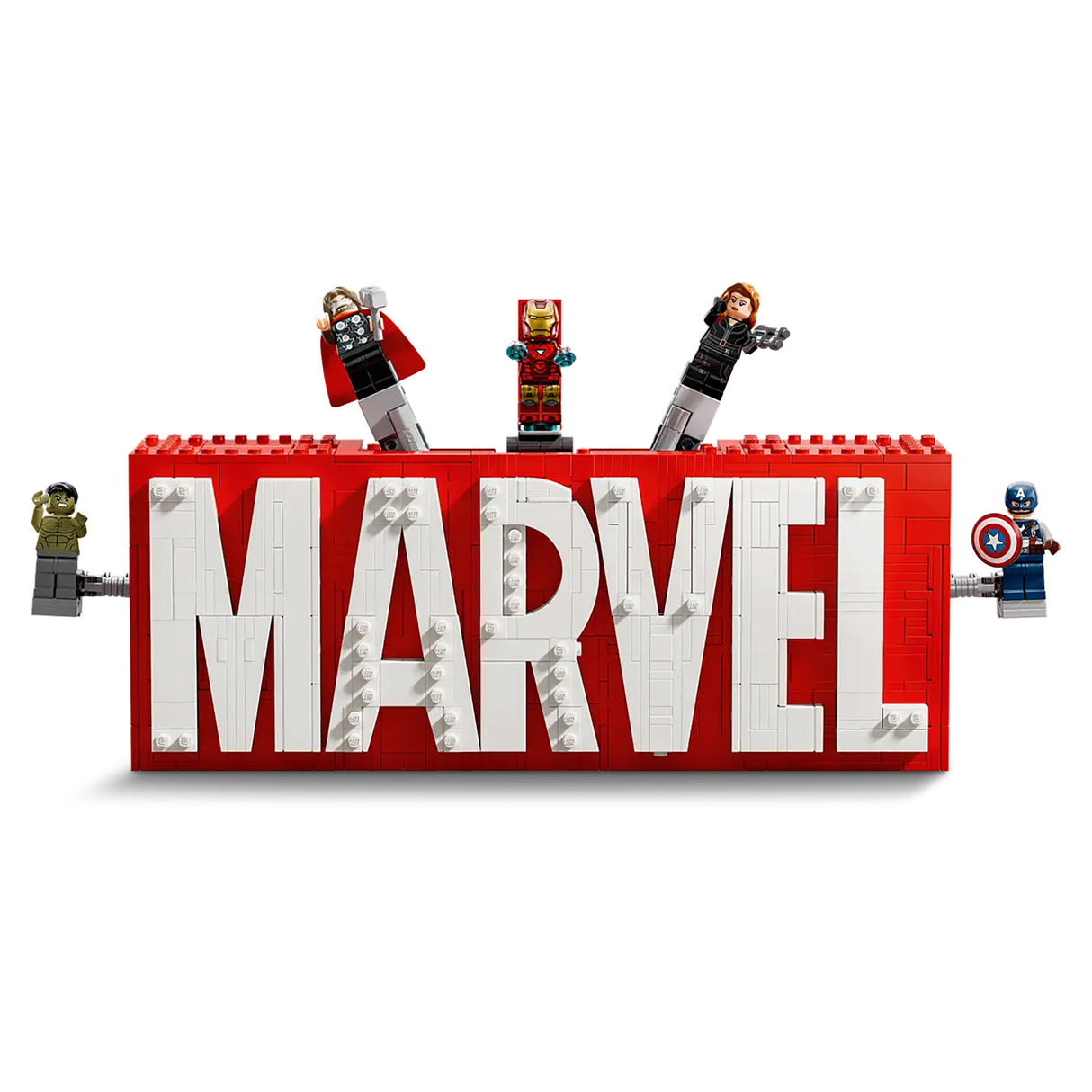 LEGO Marvel Logo & Minifigures 76313