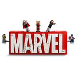 LEGO Marvel Logo & Minifigures 76313