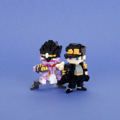 nanoblock JoJo: 2 Build Pack - Jotaro Kujo & Star Platinum