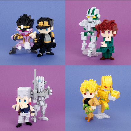 nanoblock JoJo: 2 Build Pack - Noriaki Kakyoin & Hierophant Green