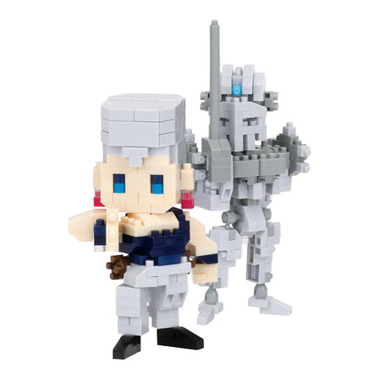 nanoblock JoJo: 2 Build Pack - Jean Pierre Polnareff & Silver Chariot