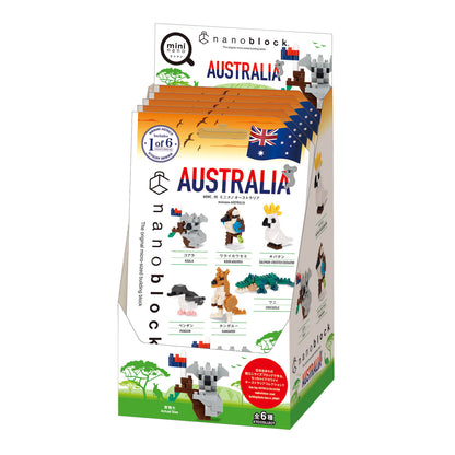 nanoblock mininano Australia Box of 6 Animals