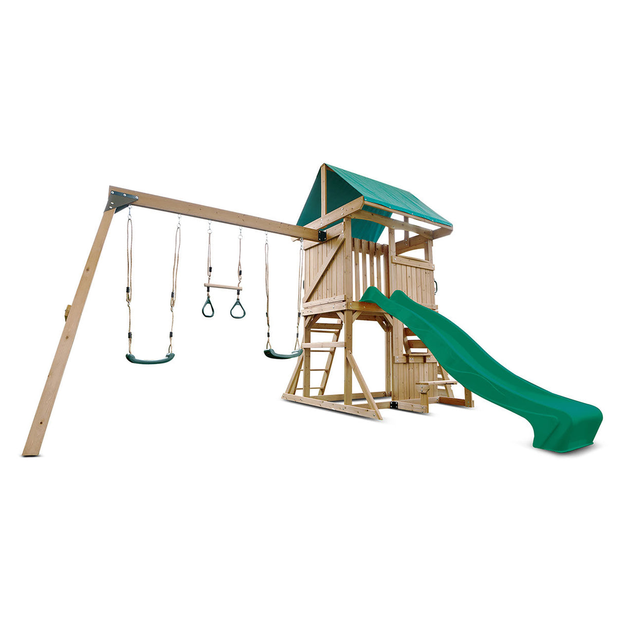 Lifespan Kids Carindale Play Centre Set with 2.2m Green Slide