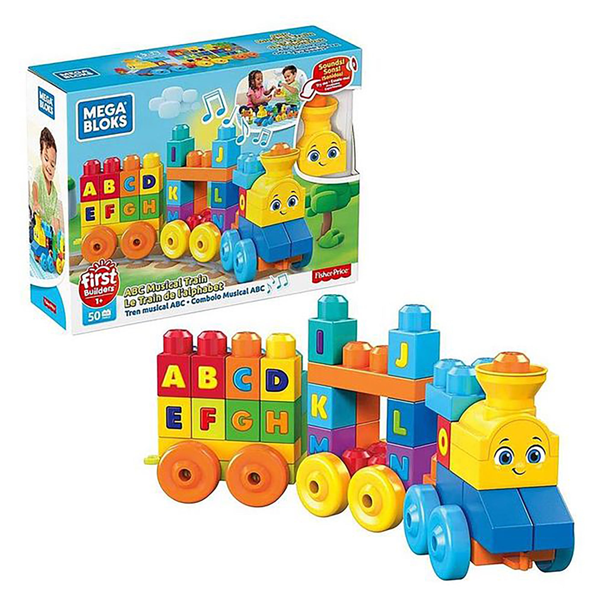 Mega Bloks ABC Musical Train