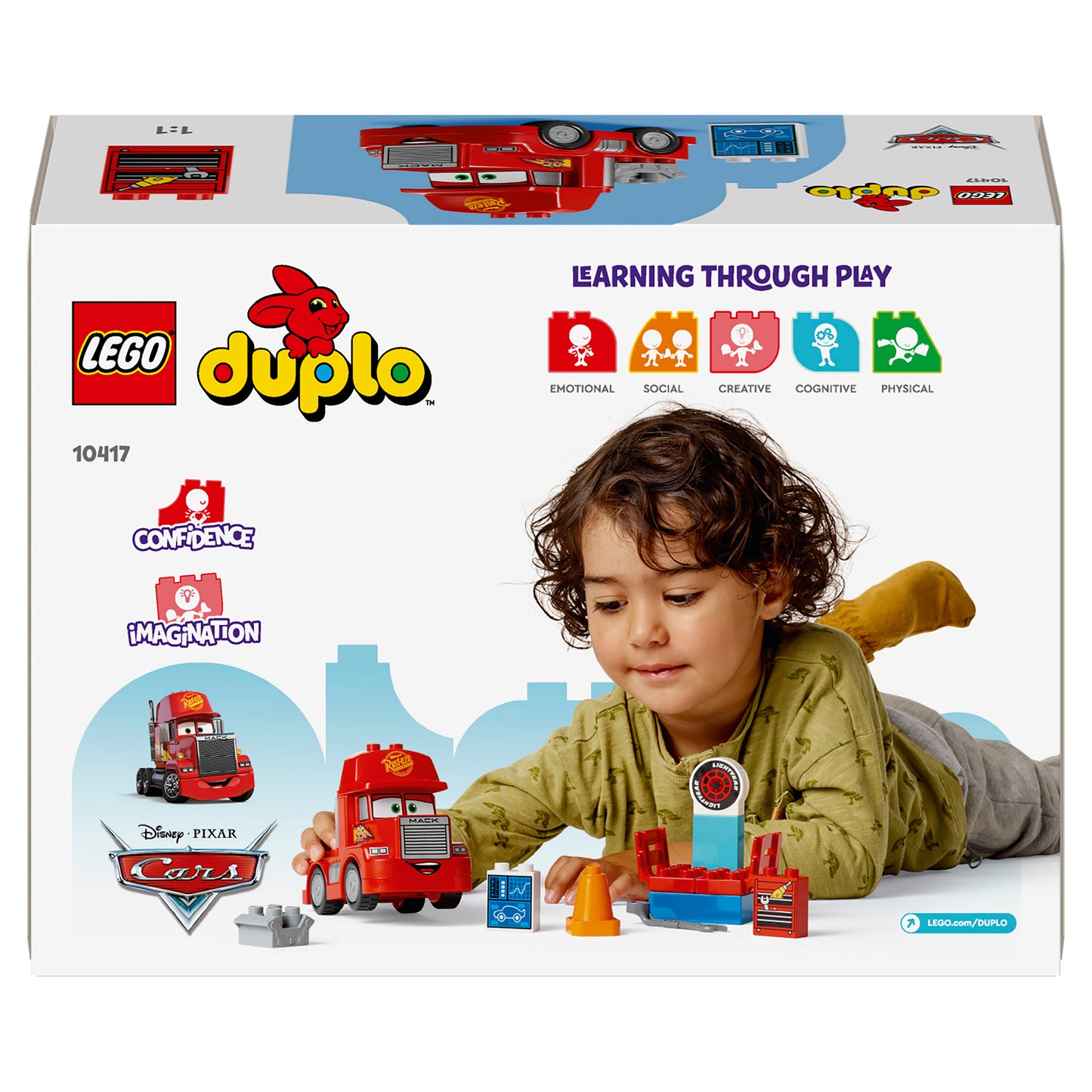 LEGO Duplo Mack At The Race 10417, (14-Pieces)