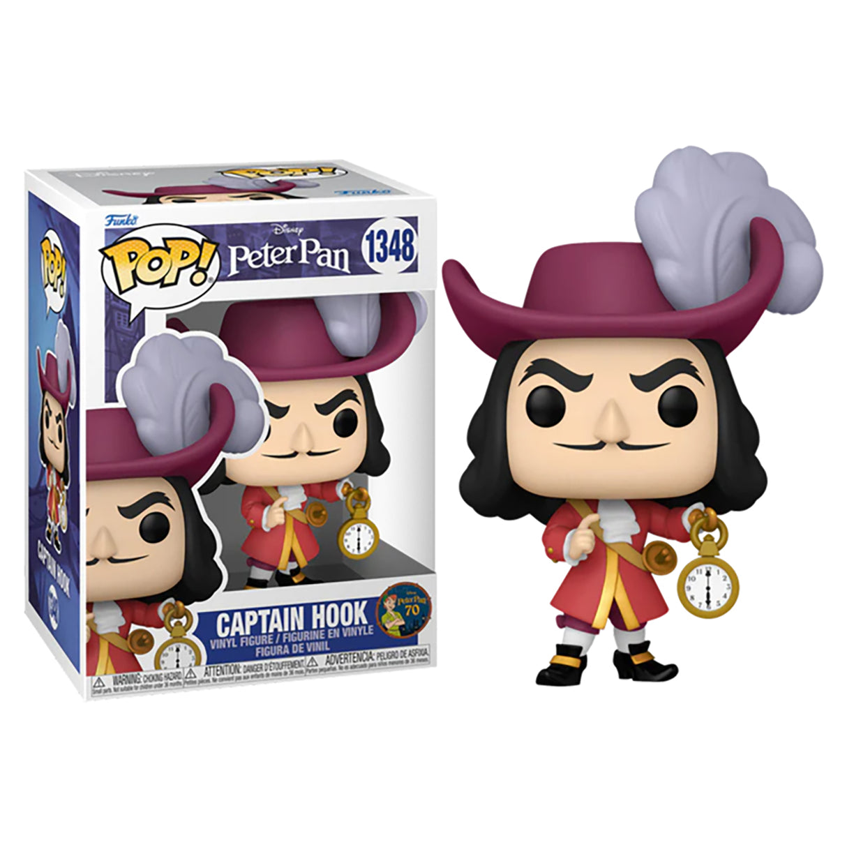 Funko Peter Pan 70th Anniversary Hook Pop! #1348