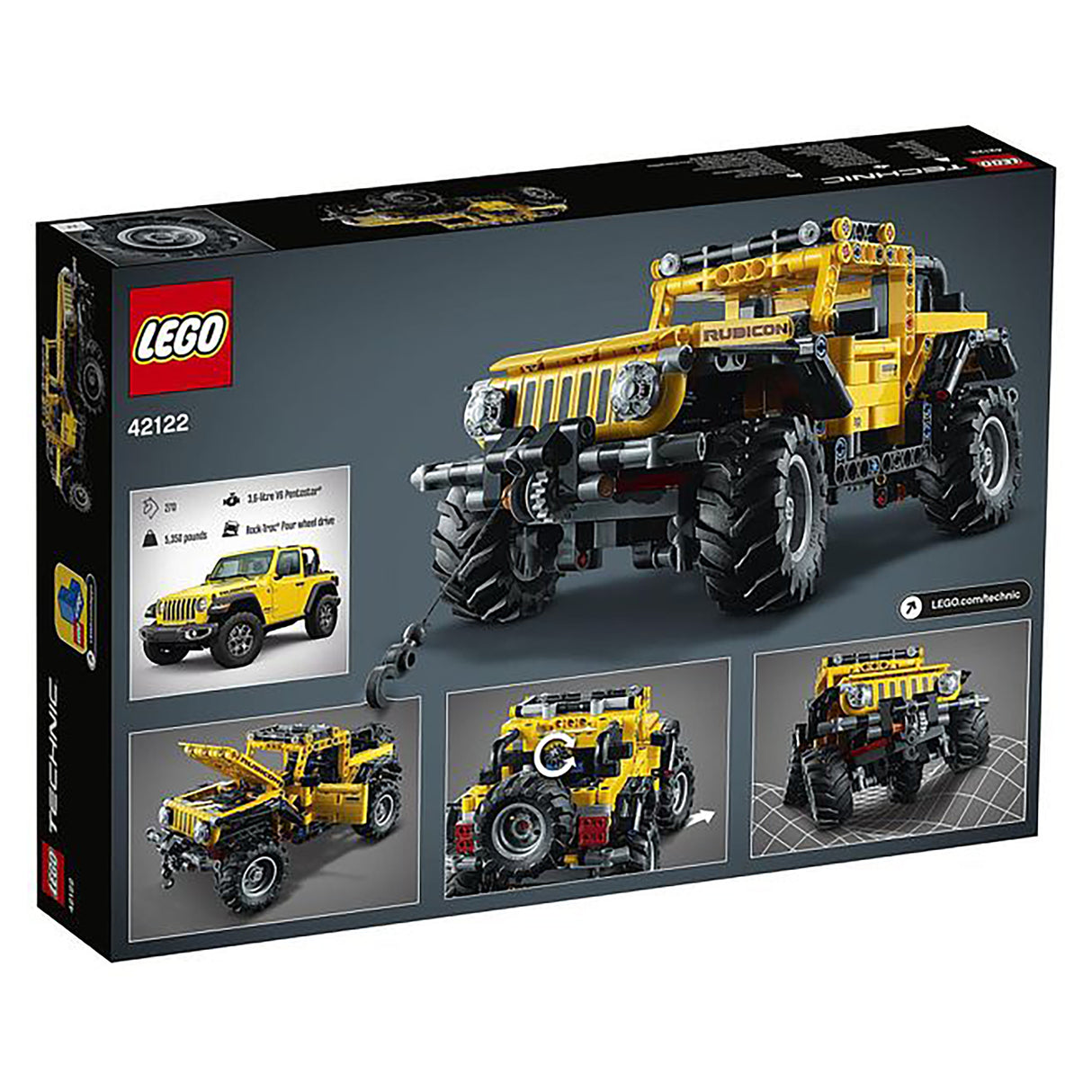 LEGO Technic Jeep Wrangler 42122 (665 pieces)